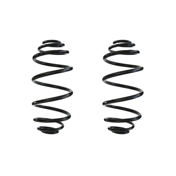 Suspension spring set rear coil spring 293mm SPIDAN for OPEL ASTRA G
