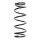 Suspension spring set rear coil spring 294mm SPIDAN for ALTO VI