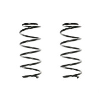Suspension spring set front coil spring 346mm SPIDAN for OPEL ASTRA G