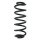 Fahrwerksfeder-Set hinten Schraubenfeder 320mm SPIDAN für AUDI Q3 (8UB)