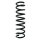 Fahrwerksfeder-Set hinten Schraubenfeder 404mm SPIDAN für FORD KUGA II