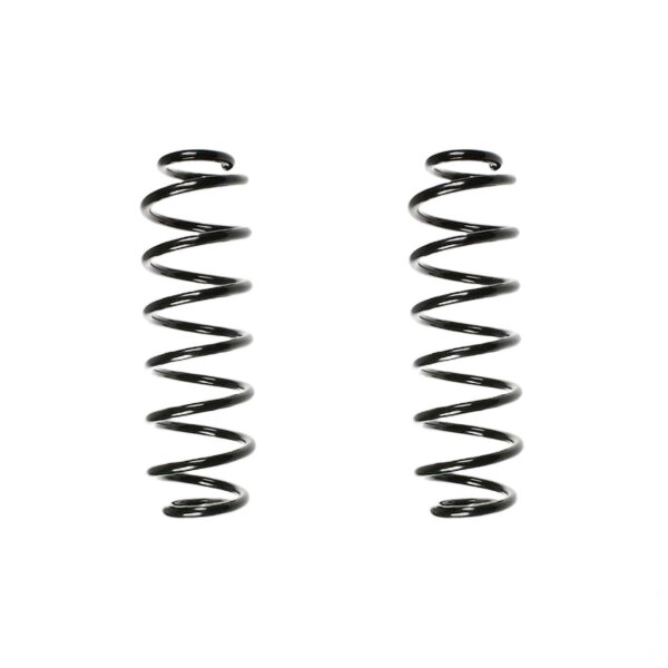 Suspension spring set rear coil spring 354mm SPIDAN for SKODA OCTAVIA II