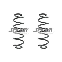Suspension spring set rear coil spring 330mm SPIDAN for...