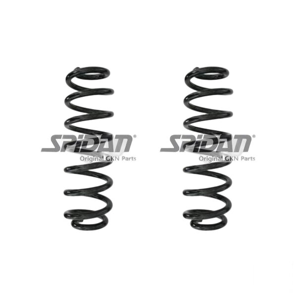 Suspension spring set rear coil spring 345mm SPIDAN for SKODA KODIAQ I