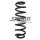 Fahrwerksfeder-Set hinten Schraubenfeder 345mm SPIDAN für SKODA KODIAQ I