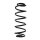 Fahrwerksfeder-Set hinten Schraubenfeder 302mm SPIDAN für SWIFT III