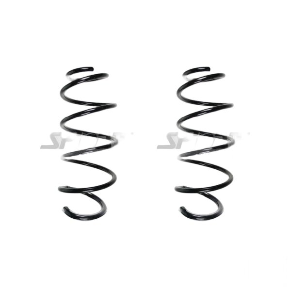 Suspension spring set front coil spring 387mm SPIDAN for MERCEDES B CLASS