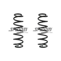 Suspension spring set rear coil spring 313mm SPIDAN for...
