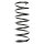 Suspension spring set front coil spring 388mm SPIDAN for BMW 5 E34