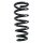 Suspension spring set front coil spring 310mm SPIDAN for L200