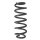 Fahrwerksfeder-Set hinten Schraubenfeder 298mm SPIDAN für SEAT LEON ST