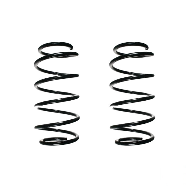 Suspension spring set front coil spring 385mm SPIDAN for AUDI 100 C4