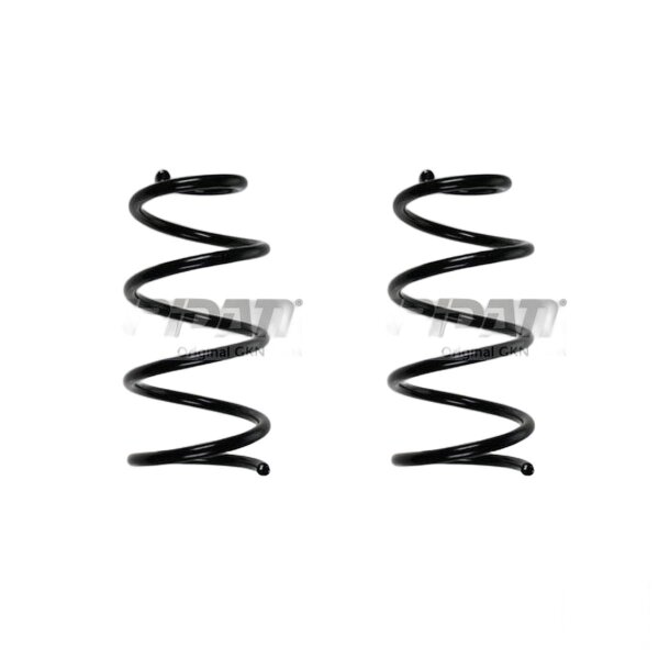 Fahrwerksfedern-Set hinten Schraubenfeder 282mm SPIDAN für u.a. NISSAN MICRA IV