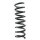 Fahrwerksfeder-Set hinten Schraubenfeder 329mm SPIDAN für MERCEDES SLK (R172)