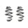Fahrwerksfeder-Set hinten Schraubenfeder 230mm SPIDAN für BMW 3 (E36)