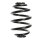 Fahrwerksfeder-Set hinten Schraubenfeder 230mm SPIDAN für BMW 3 (E36)