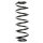 Fahrwerksfeder-Set hinten Schraubenfeder 328mm SPIDAN für PEUGEOT 307 CC