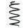 Fahrwerksfeder-Set vorne Schraubenfeder 303mm SPIDAN für OPEL ADAM (M13)