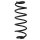 Fahrwerksfeder-Set hinten Schraubenfeder 307mm SPIDAN für VW POLO VI