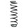 Fahrwerksfeder-Set hinten Schraubenfeder 347mm SPIDAN für FORD STREET KA