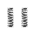 Fahrwerksfeder-Set hinten Schraubenfeder 368mm SPIDAN für MERCEDES M-KLASSE W164