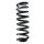 Fahrwerksfeder-Set hinten Schraubenfeder 368mm SPIDAN für MERCEDES M-KLASSE W164