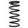 Fahrwerksfeder-Set hinten Schraubenfeder 308mm SPIDAN für CHEVROLET REZZO