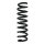 Fahrwerksfeder-Set hinten Schraubenfeder 333mm SPIDAN für BMW 3 Gran