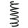 Fahrwerksfeder-Set hinten Schraubenfeder 333mm SPIDAN für FORD MONDEO IV