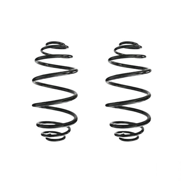 Suspension spring set rear coil spring 293mm SPIDAN for OPEL ASTRA G