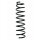 Fahrwerksfeder-Set hinten Schraubenfeder 378mm SPIDAN für VOLVO V40 Kombi