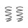 Fahrwerksfeder-Set vorne Schraubenfeder 282mm SPIDAN für MINI MINI (R56)