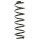 Suspension spring set rear coil spring 356mm SPIDAN for VW GOLF IV