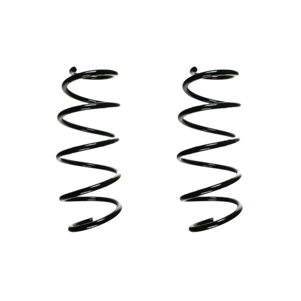 Suspension spring set front coil spring 350mm SPIDAN for OPEL CORSA D