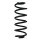 Fahrwerksfeder-Set hinten Schraubenfeder 304mm SPIDAN für OPEL ASTRA K