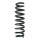 Suspension spring set rear coil spring 340mm SPIDAN for BMW 3 Touring