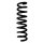 Fahrwerksfeder-Set hinten Schraubenfeder 323mm SPIDAN für BMW 3 (F30)