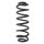 Fahrwerksfeder-Set hinten Schraubenfeder 350mm SPIDAN für VW SHARAN (7N1)