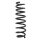 Fahrwerksfeder-Set hinten Schraubenfeder 352mm SPIDAN für ALFA ROMEO 159