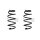Fahrwerksfeder-Set vorne Schraubenfeder 316mm SPIDAN für FORD S-MAX (WA6)