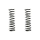 Fahrwerksfeder-Set hinten Schraubenfeder 363mm SPIDAN für BMW 5 (E34)