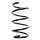 Suspension spring set front coil spring 297mm SPIDAN for BMW 5 Touring