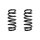 Fahrwerksfeder-Set hinten Schraubenfeder 342mm SPIDAN für FORD S-MAX (CJ)