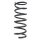 Fahrwerksfeder-Set hinten Schraubenfeder 353mm SPIDAN für VOLVO S80 II