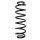 Fahrwerksfeder-Set hinten Schraubenfeder 340mm SPIDAN für FORD B-MAX (JK)