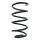 Suspension spring set front coil spring 299mm SPIDAN for MINI MINI COUNTRYMAN