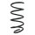 Suspension spring set front coil spring 308mm SPIDAN for MINI MINI Cabriolet