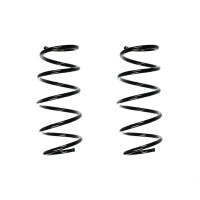 Suspension spring set front coil spring 342mm SPIDAN for OPEL CORSA D