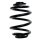 Fahrwerksfeder-Set hinten Schraubenfeder 229mm SPIDAN für BMW Z4 Roadster