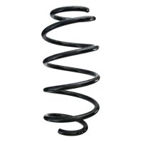 Suspension spring set front coil spring 319mm SPIDAN for VW GOLF V
